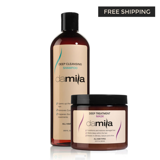Mini At-home keratin treatment kit with free shipping